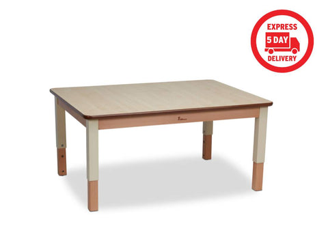 Small Rectangular Table Height Adjustable